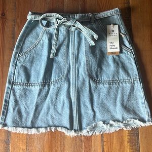 NWT Billabong x The Salty Blonde Denim Skirt
